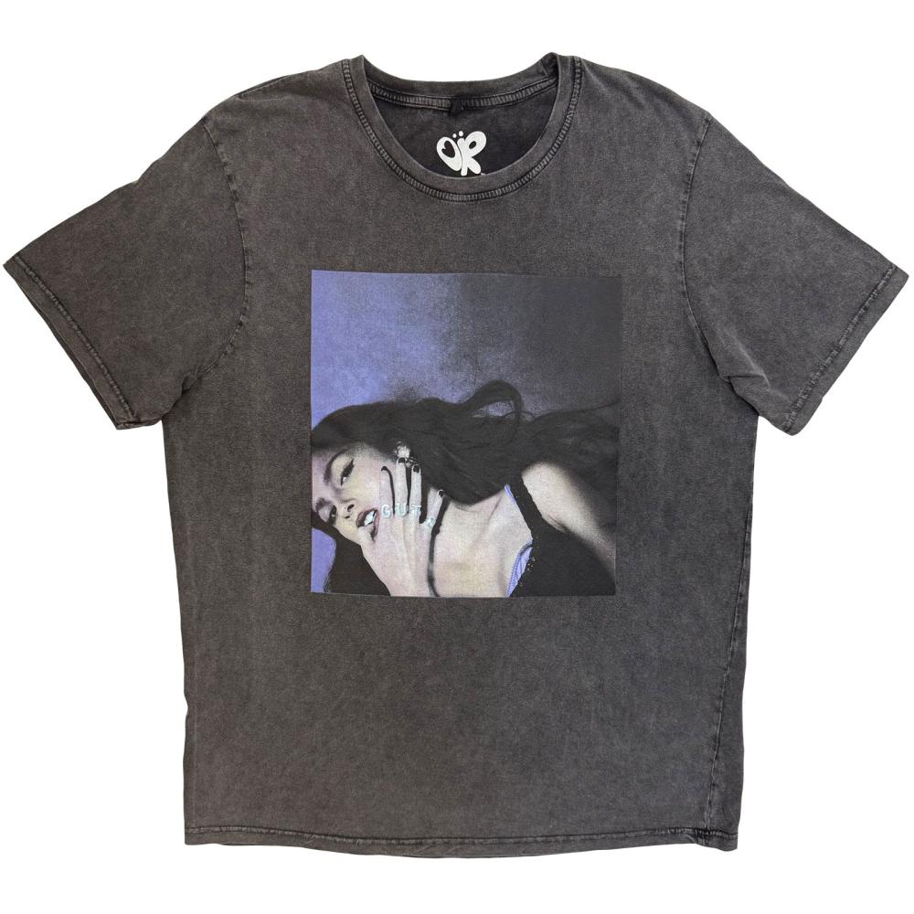 Olivia Rodrigo - Guts Album Cover Herren TShirt - Grau